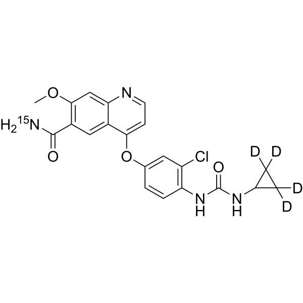 Lenvatinib-15N,d4